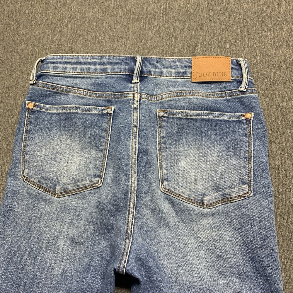 Judy Blue Women's High Waist Tummy Control Slim Fit Bootcut Jeans - Size 11/30 - Picture 5 of 14